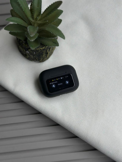 Smart Display TWS Earbuds | With Active ANC + ENC | Wireless Charging Supported