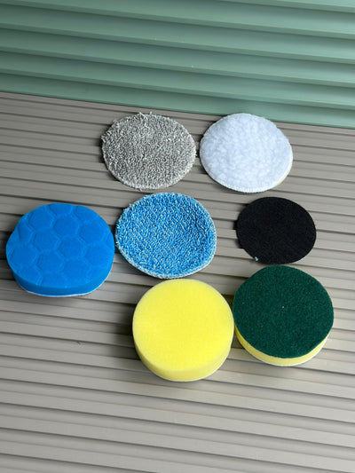 7-in-1 Electric Spin Scrubber Cleaning Brush with Extension Handle – Cordless Rechargeable Power Scrubber (1 Set / 25W)