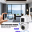 Dual Lens WiFi Security Camera, 1080P HD, Color Night Vision, Two Way Audio, App Control