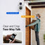 Dual Lens WiFi Security Camera, 1080P HD, Color Night Vision, Two Way Audio, App Control
