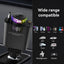 5 IN 1 Starlight Retractable Car Charger with Aroma Diffuser and Built-in USB-C and Lightning Cables for iPhone and Android