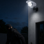Solar Motion Sensor Security Light with Dummy Camera Look, Remote and Wall Mount for Outdoor