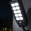 Solar LED Outdoor Light with Motion Sensor and Remote, 180 LEDs, IP65 Waterproof for Gate, Wall and Garden