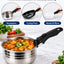 Universal Detachable Pan Handle | Clip-On Removable Handle for Pots, Pans & Bowls | Heat-Resistant Anti-Slip Grip for Hot Cookware