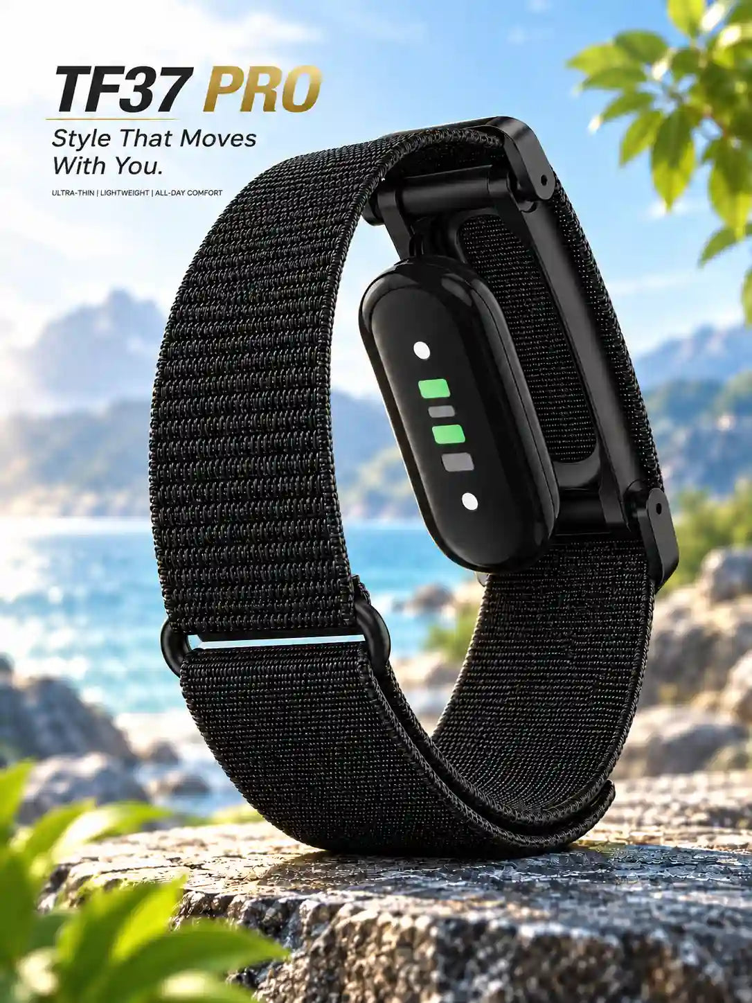 TF37 PRO Ultra-Thin Adjustable Strap