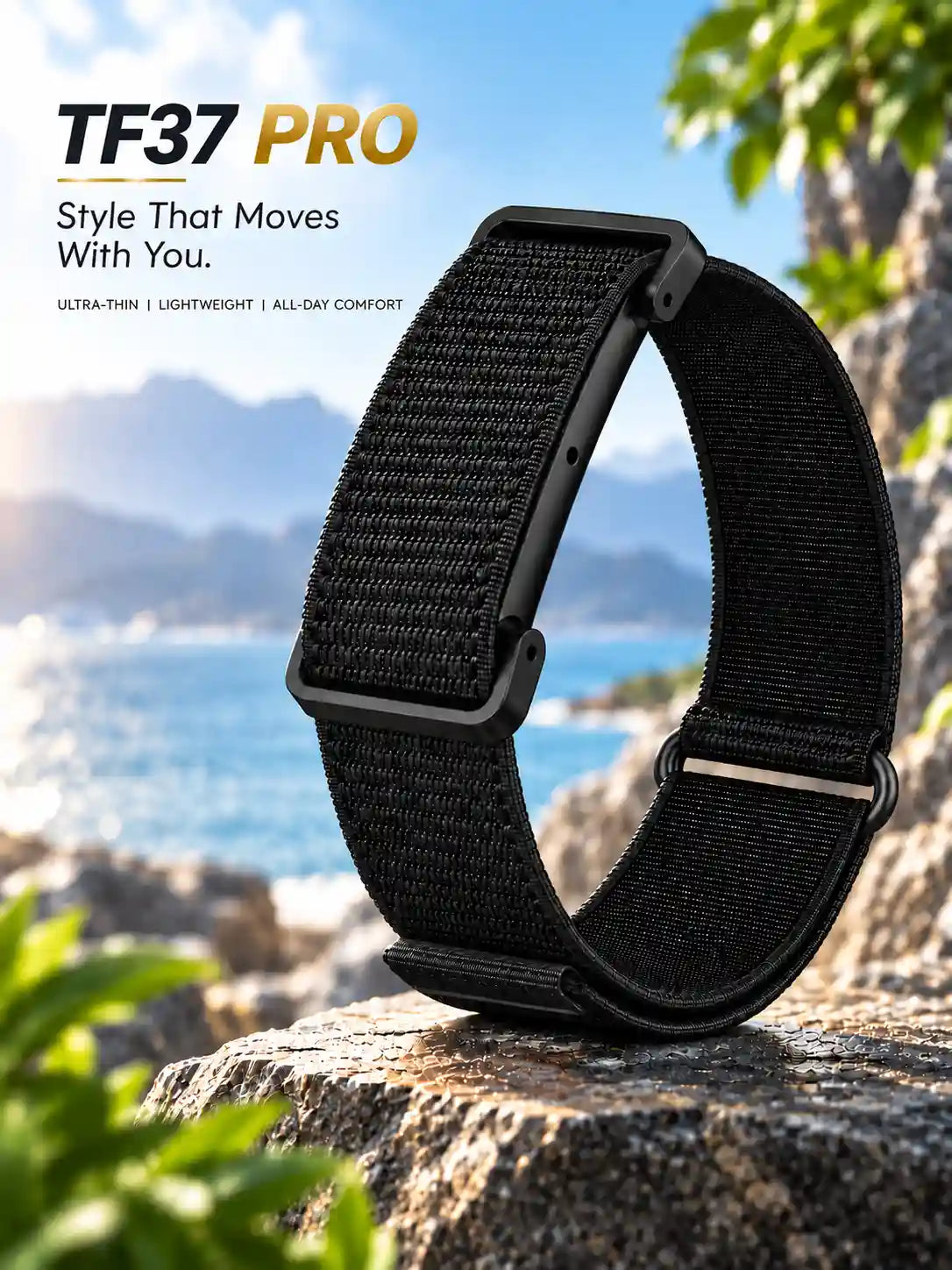 TF37 PRO Ultra-Thin Adjustable Strap