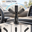 Fitgear 4-in-1 120W Fast Car Charger with Retractable Cables