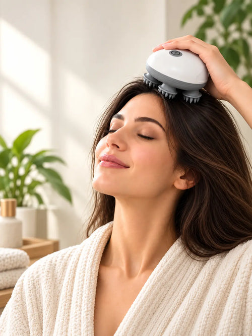 Blueidea Electric Scalp & Body Massager – Head Massager for Scalp, Hair & Body