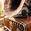 MZ S671 Vintage-Style Wireless Bluetooth Speaker