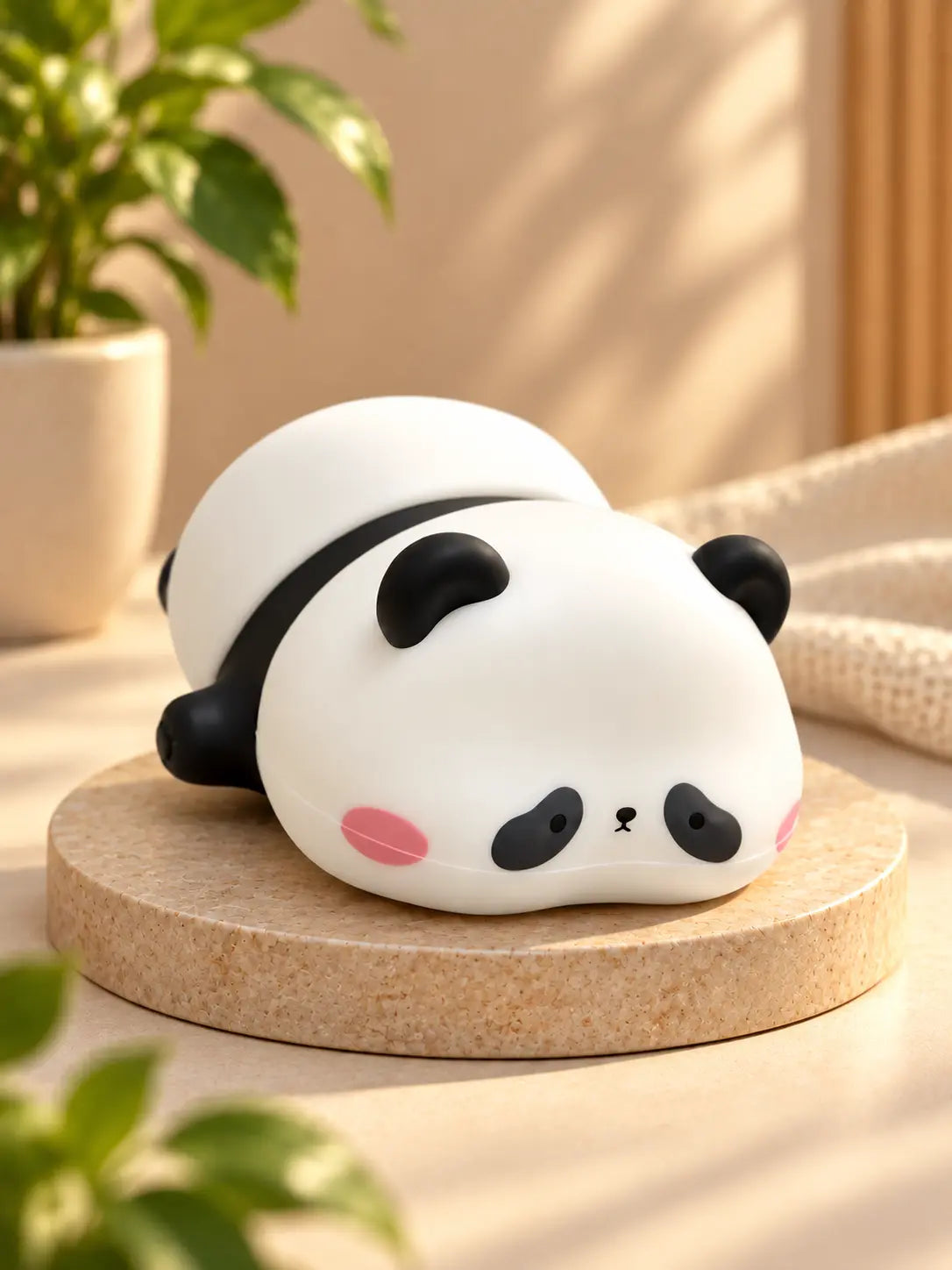 Cute Panda Night Light – Cozy LED Bedside Lamp