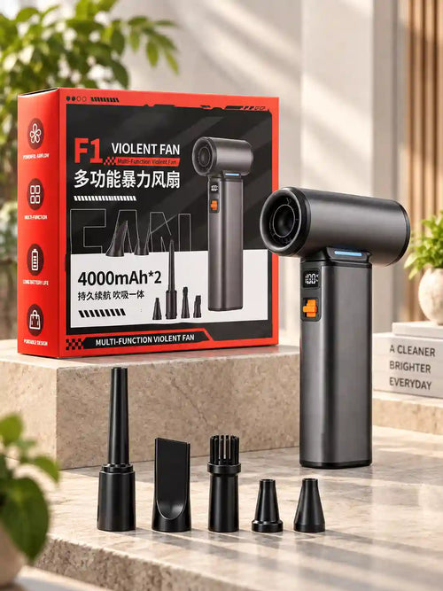F1 Violent Fan – High-Power Cordless Air Blower