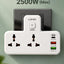 LDNIO 2500W Universal Power Socket with USB Fast Charging