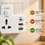 LDNIO 2500W Universal Power Socket with USB Fast Charging