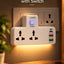 LDNIO 2500W Universal Power Socket with USB Fast Charging