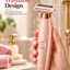 HTC Rechargeable Ladies Electric Shaver – Smooth & Gentle Hair Removal