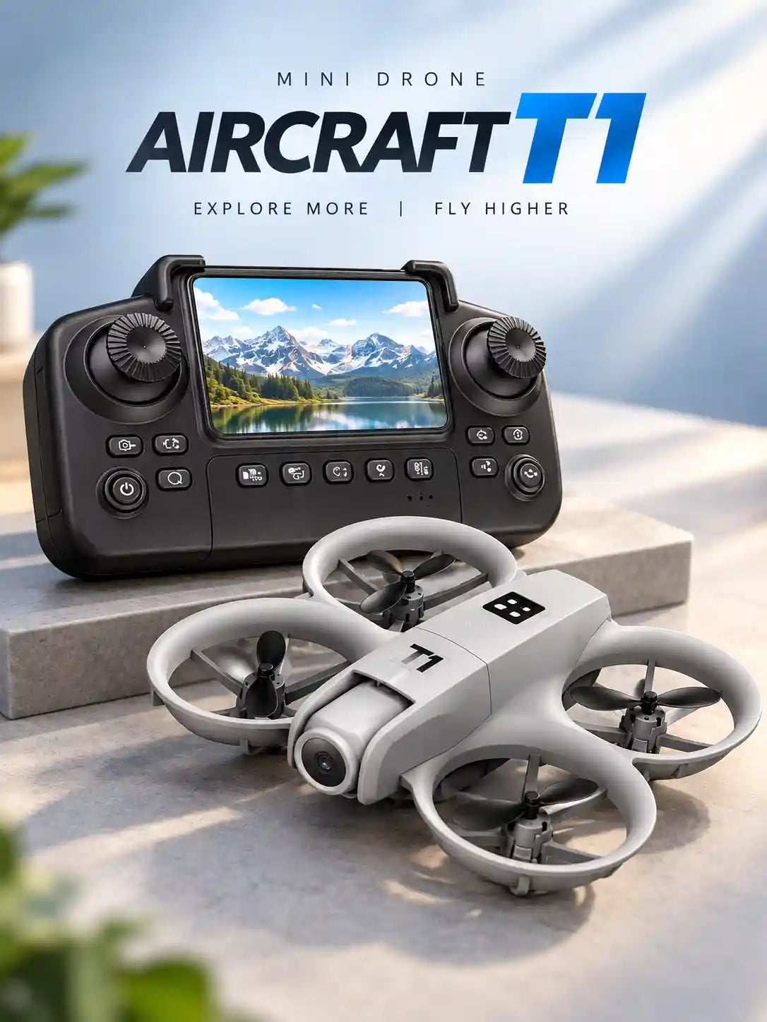 T1 Mini Camera Drone with Remote Control