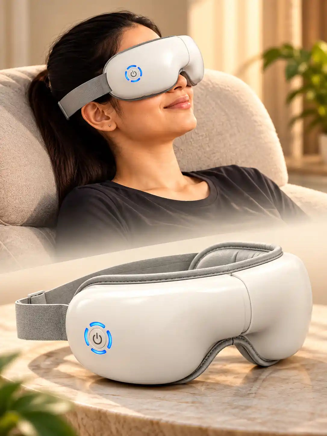 Smart Heated Eye Massager