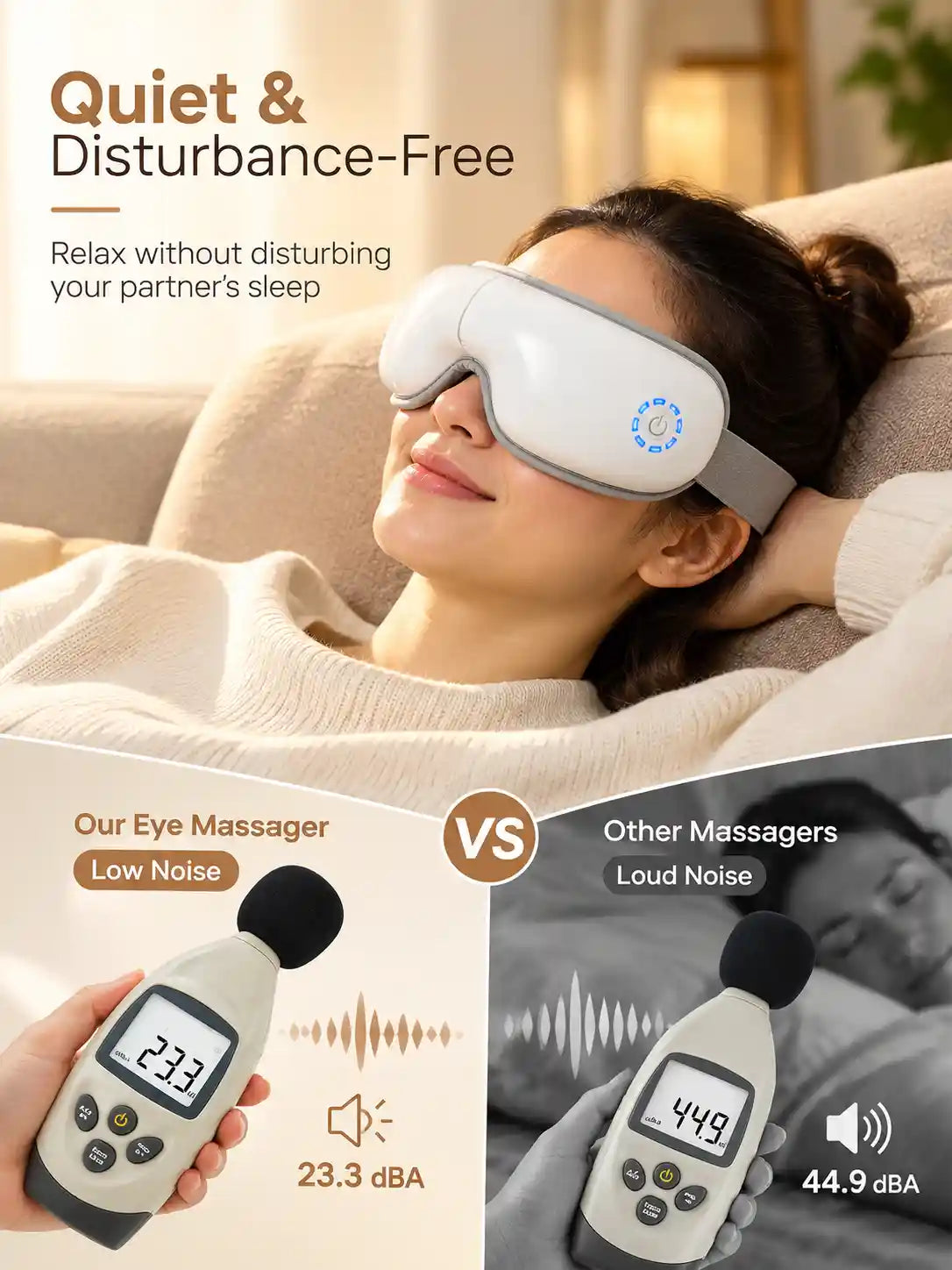 Smart Heated Eye Massager