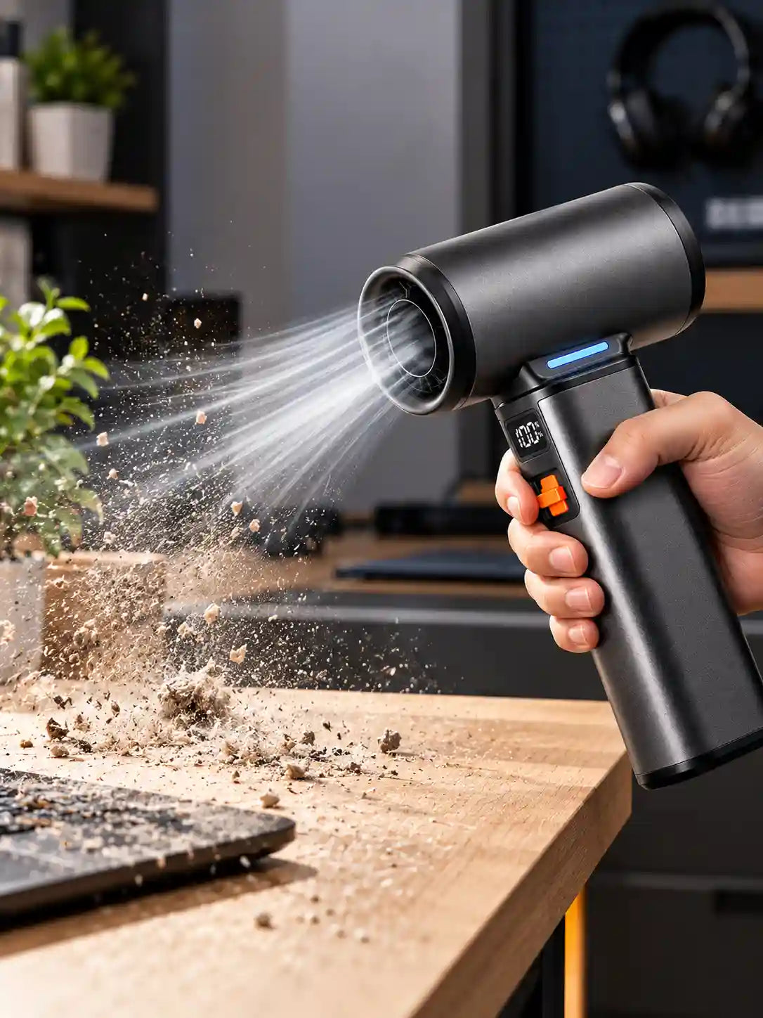 F1 Violent Fan – High-Power Cordless Air Blower