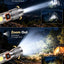 Oryft RF-987C 100W Rechargeable LED Flashlight with 30W COB Side Light