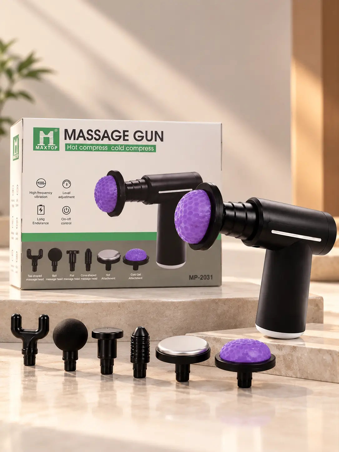 MAXTOP Hot & Cold Therapy Massage Gun