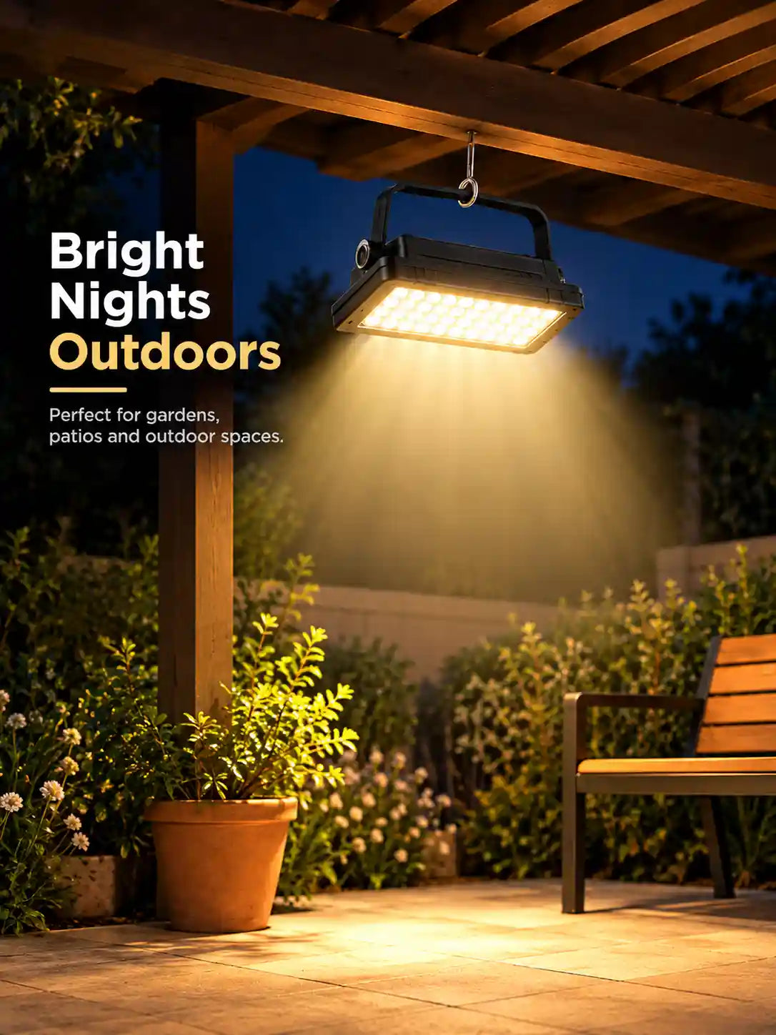 Portable Solar LED Flood Light – KWG-201