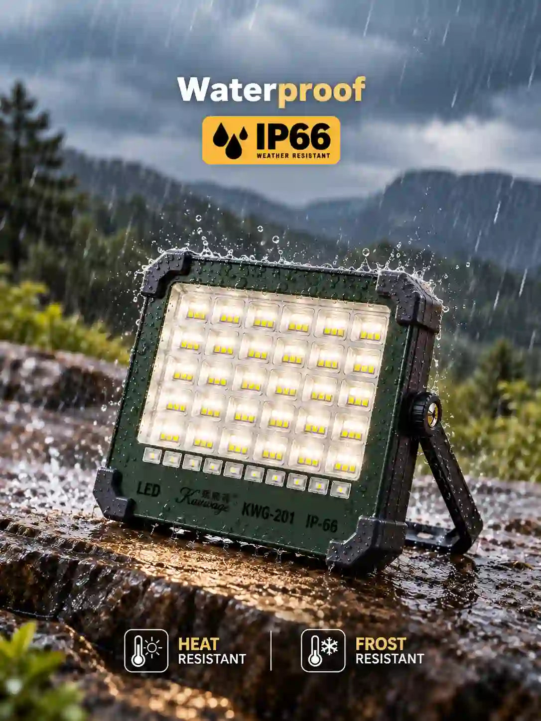 Portable Solar LED Flood Light – KWG-201
