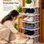 5-Layer Foldable Shoe Organizer Rack