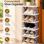 5-Layer Foldable Shoe Organizer Rack