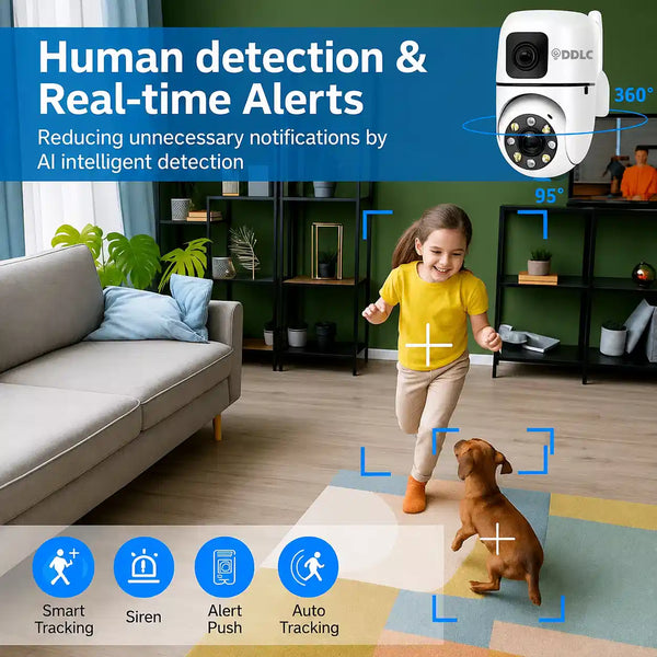 Detects People and Follows Movement