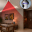 V380 WiFi Bulb Camera with 360° View and Night Vision for Home Security