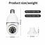 V380 WiFi Bulb Camera with 360° View and Night Vision for Home Security