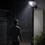 Solar Motion Sensor Security Light with Dummy Camera Look, Remote and Wall Mount for Outdoor
