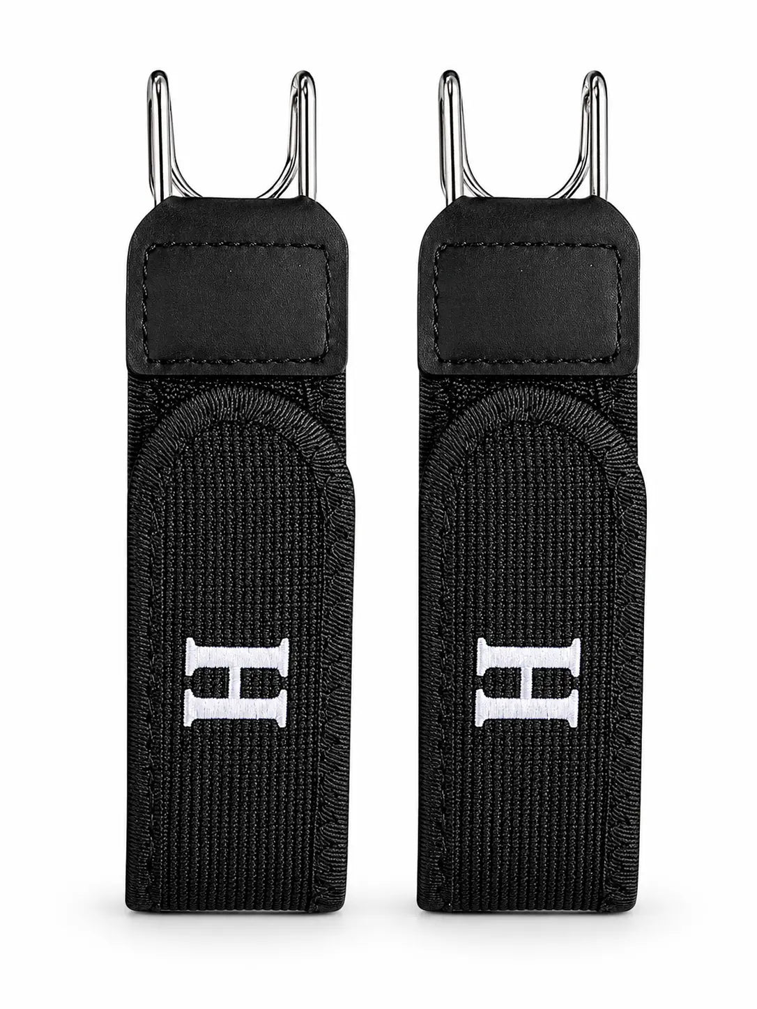 Buckleless Elastic Belt with Metal Hook - Invisible Stretch Waist Belt for Men & Women