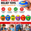 Press to Spin Fidget Ball, 360° Rotating Fidget Spinner Ball, Quiet Sensory Stress Relief Toy for Adult, Kid