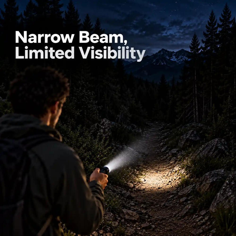 Narrow Beam. Limited Visibility.