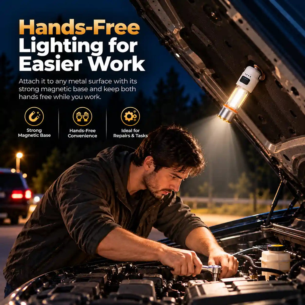 Hands-Free Lighting for Easier Work