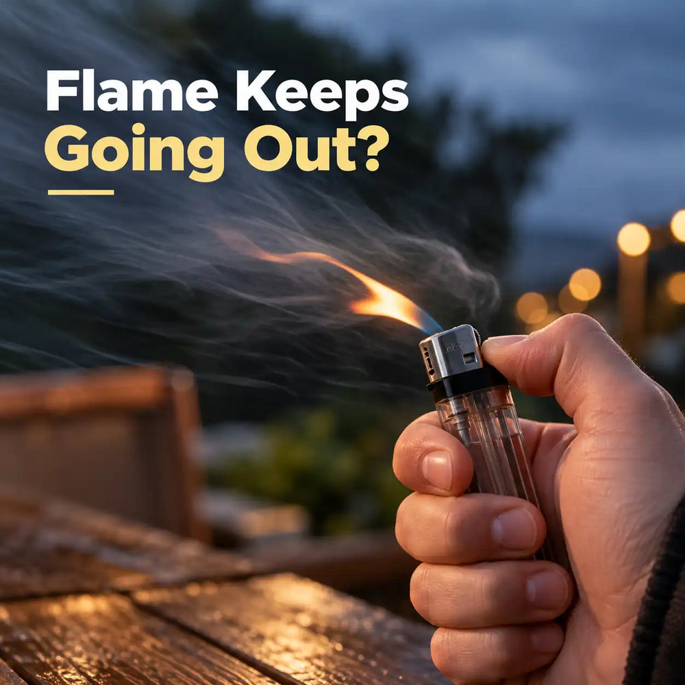 Flame Keeps Going Out?