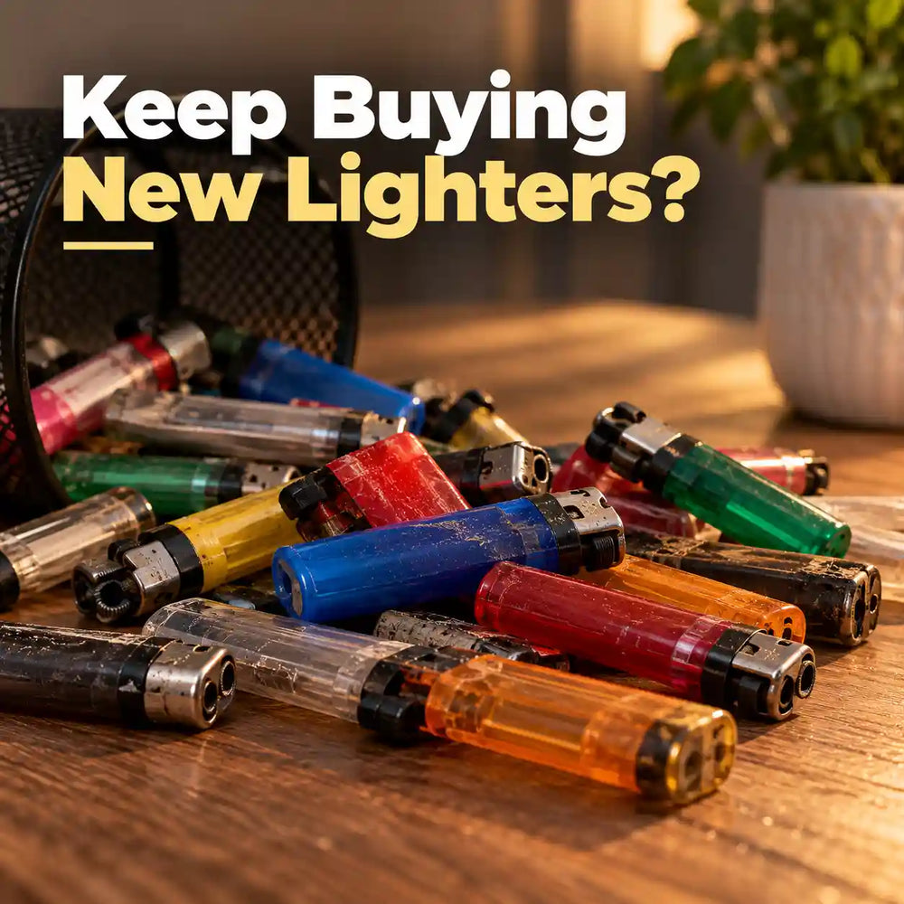 Keep Buying New Lighters?