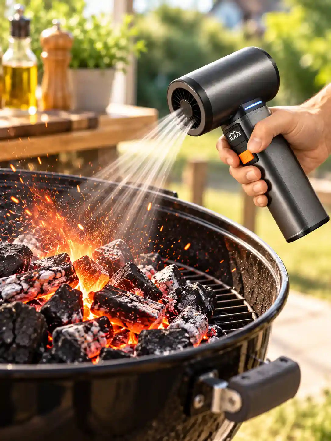 F1 Violent Fan – High-Power Cordless Air Blower