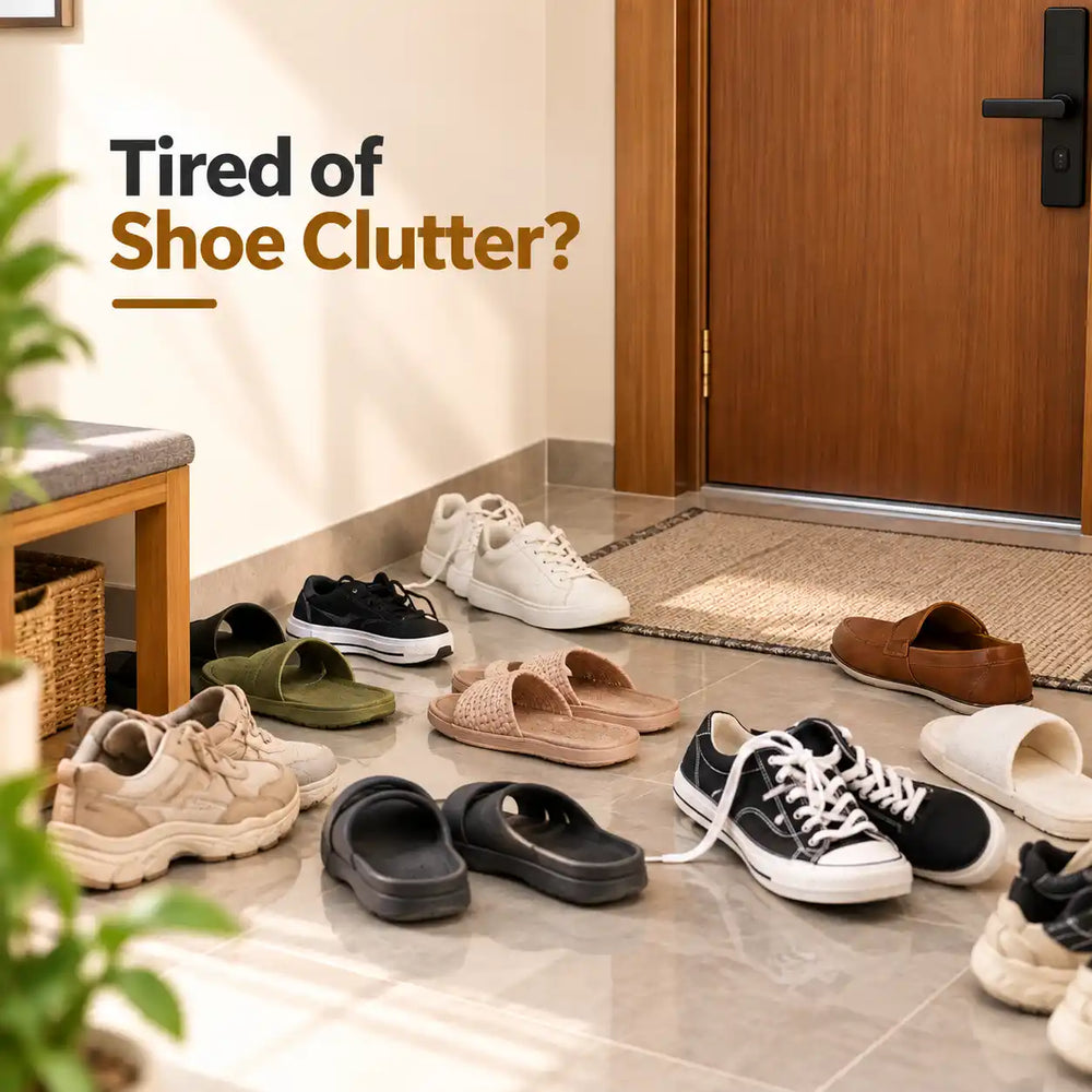 Tired of Shoe Clutter?