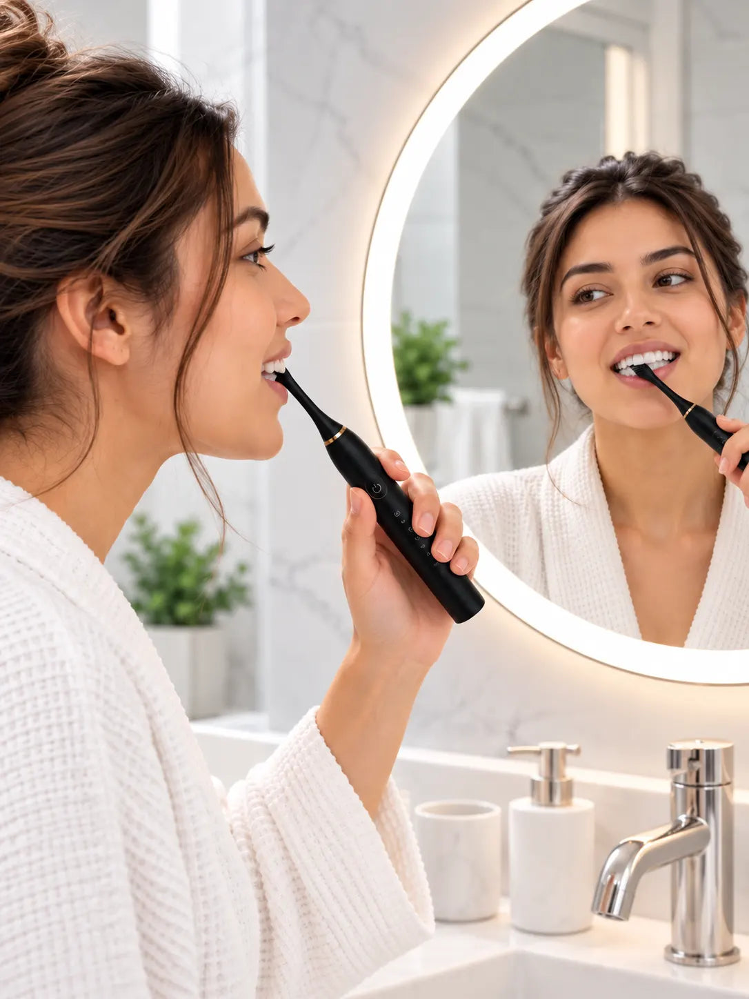 Sonic Electric Toothbrush with Multiple Cleaning Modes