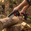 MZ CS72 6 Inch Cordless Mini Chainsaw with 18.5V Battery and Carry Case