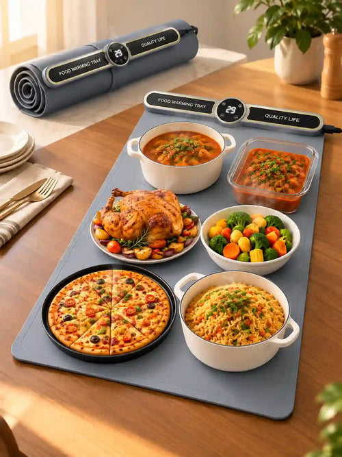 Flexible Electric Food Warming Tray with Digital Temperature Control