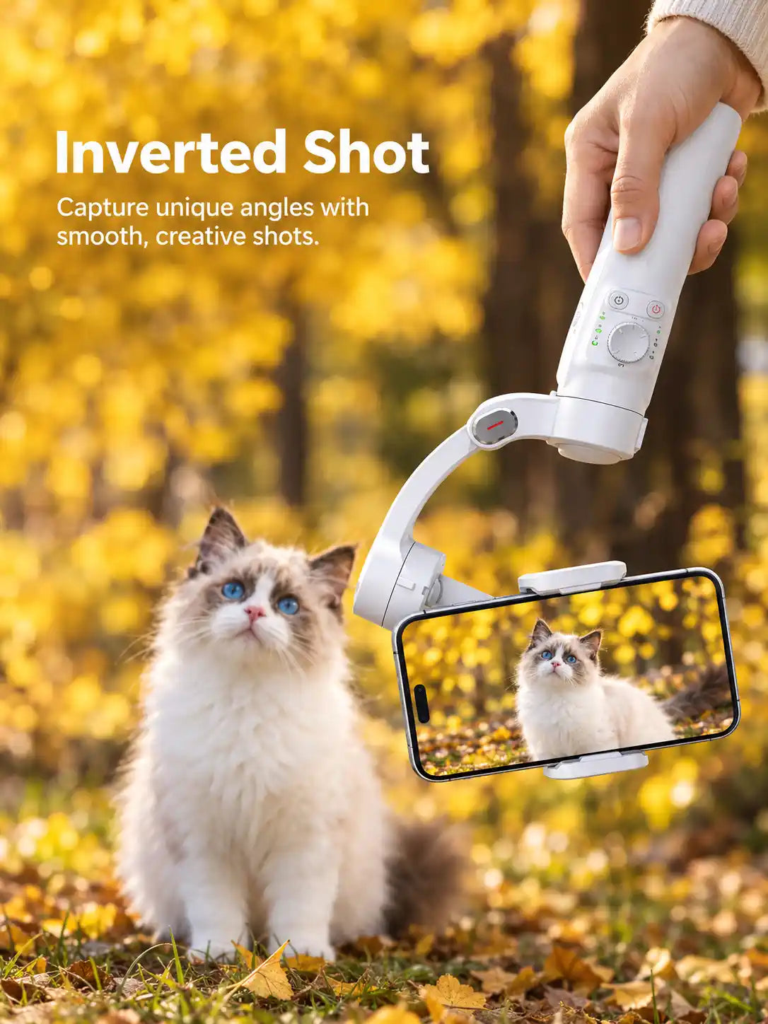 M1 3-Axis Smartphone Gimbal Stabilizer – Smooth & Stable Video