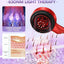3 in 1 Electric Scalp Massager Brush with Red Light Therapy – Rechargeable Hair Growth Comb with Vibration Massage & Oil Applicator for Men & Women
