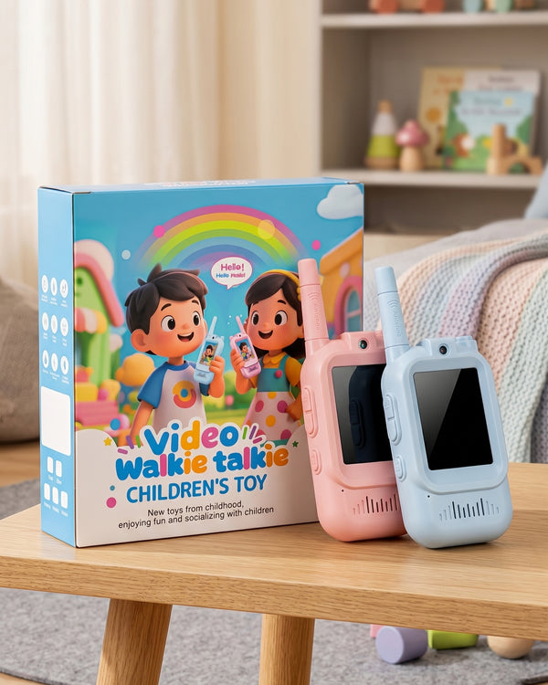 Kids Video Walkie Talkie Toy with Voice Communication, Screen Display, Long Range Signal, Easy Controls & Fun Interactive Play for Children2499