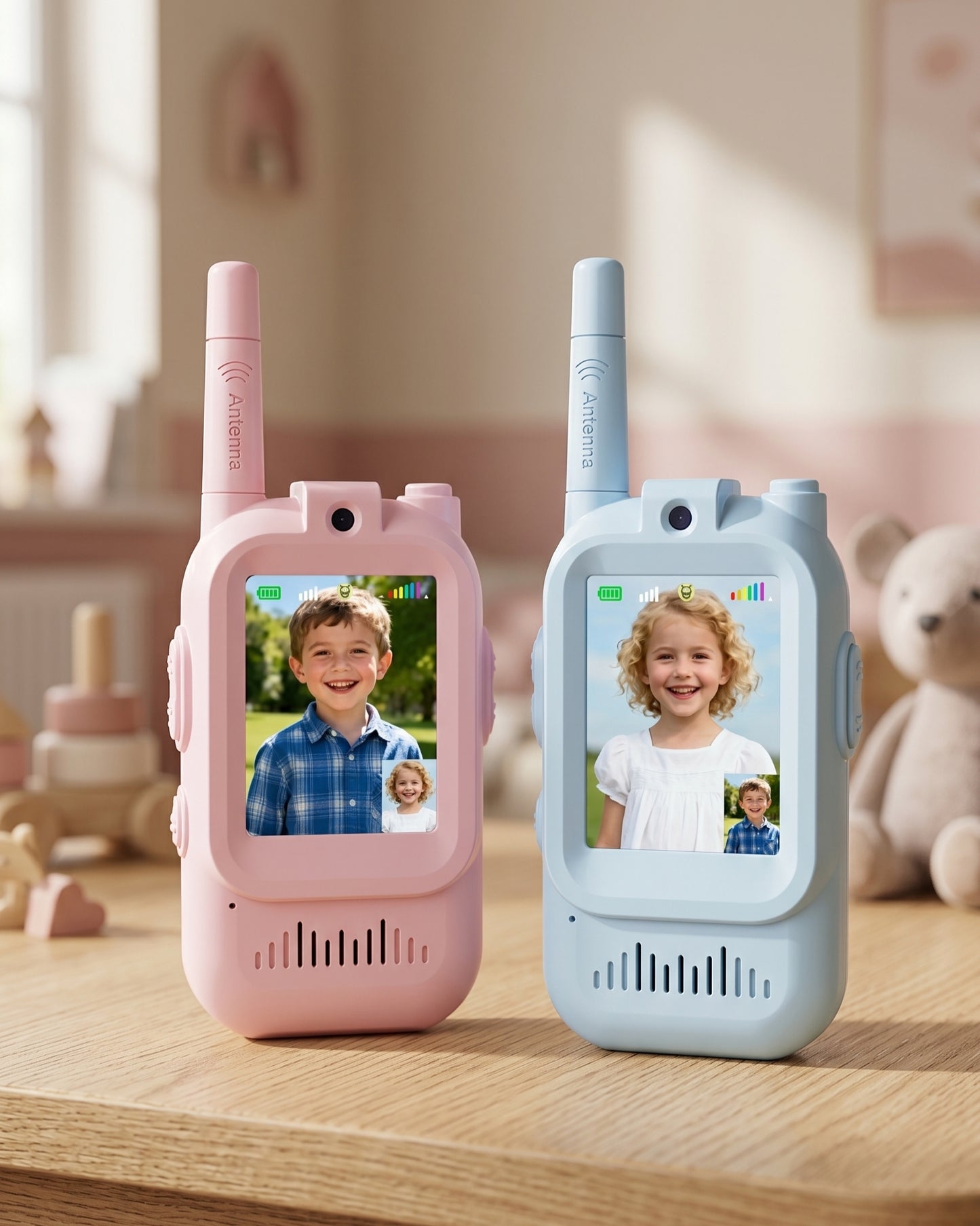 Kids Video Walkie Talkie Toy with Voice Communication, Screen Display, Long Range Signal, Easy Controls & Fun Interactive Play for Children2499