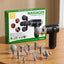 MAXTOP MP-999 Massage Gun - 9 Interchangeable Heads, Deep Tissue Fascia Gun for Full Body Muscle Recovery