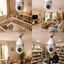 V380 WiFi Bulb Camera with 360° View and Night Vision for Home Security
